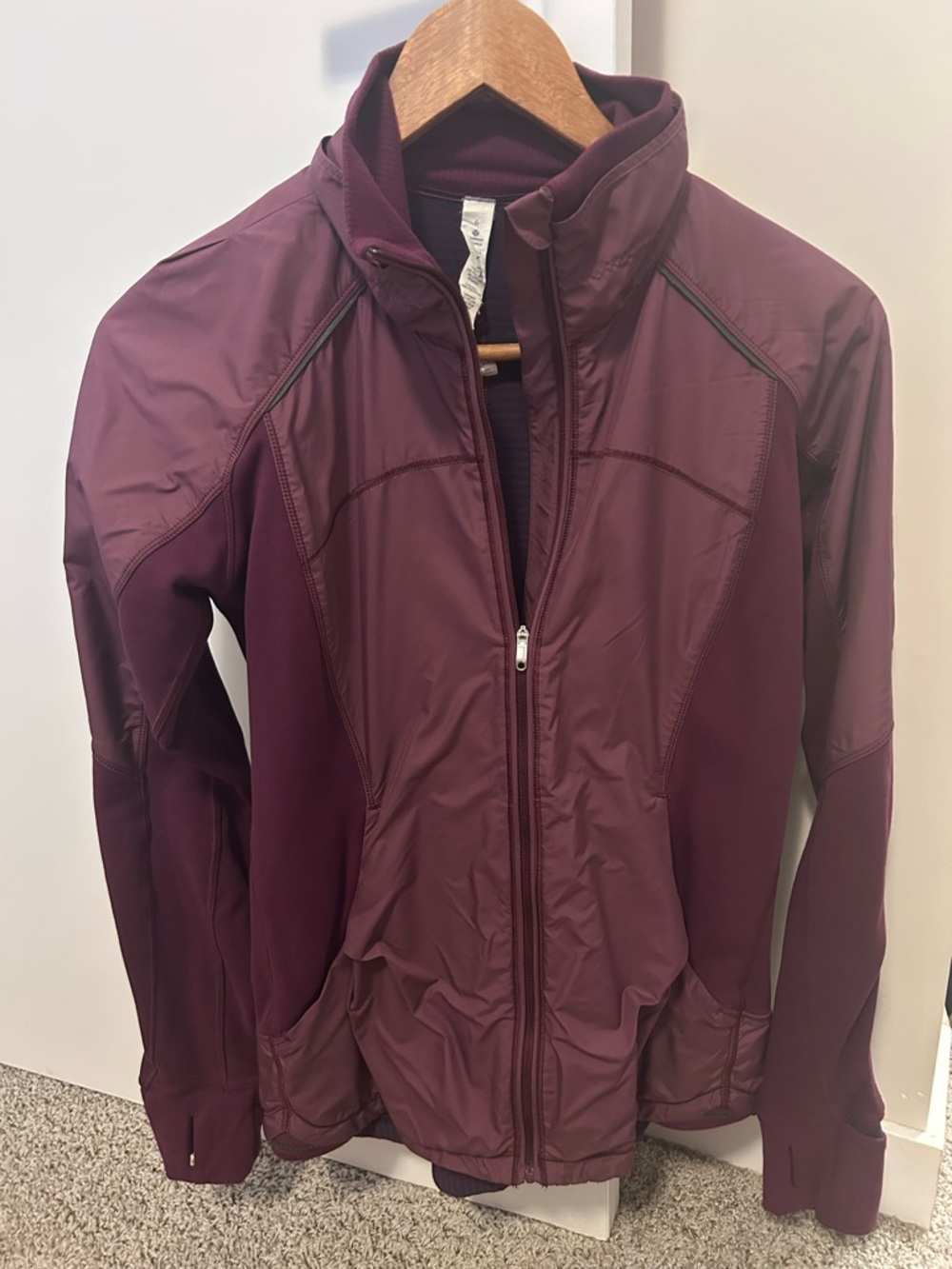 Lululemon burgundy jacket